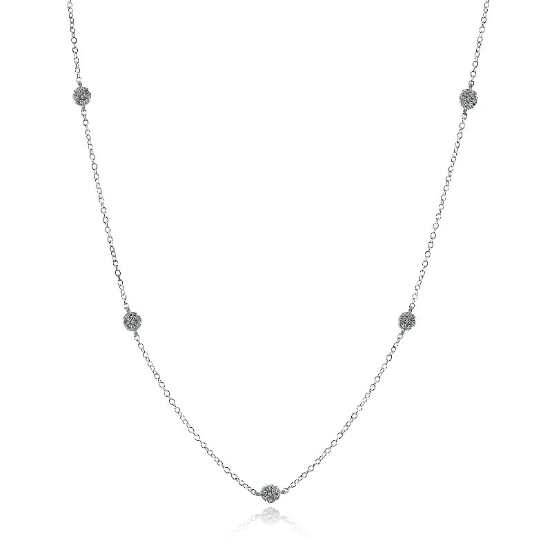 Harmonie Necklace in 18k Gold with Diamonds