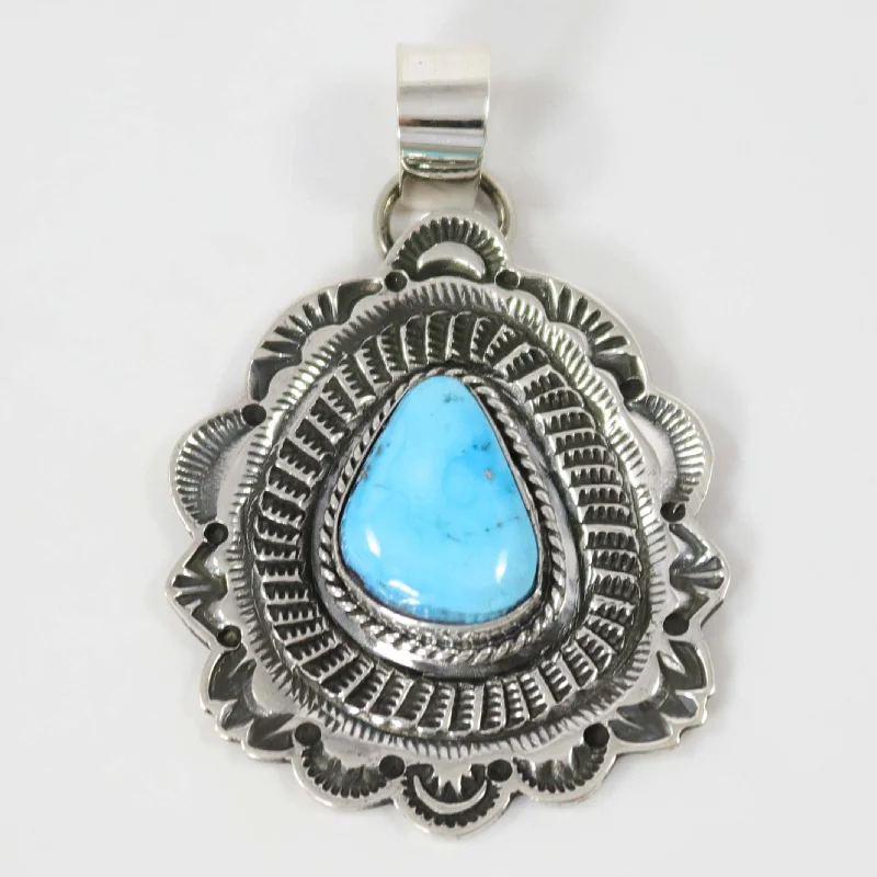 Kingman Turquoise Pendant