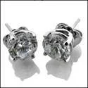 tiny opal stud earrings 1.5 Round Basket Cubic Zirconia CZ Earrings