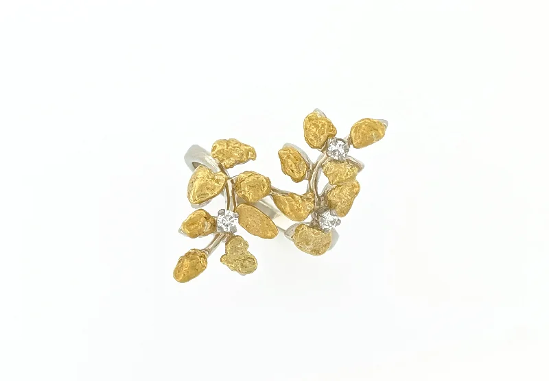 24KT Gold Nugget Ring- SOLD