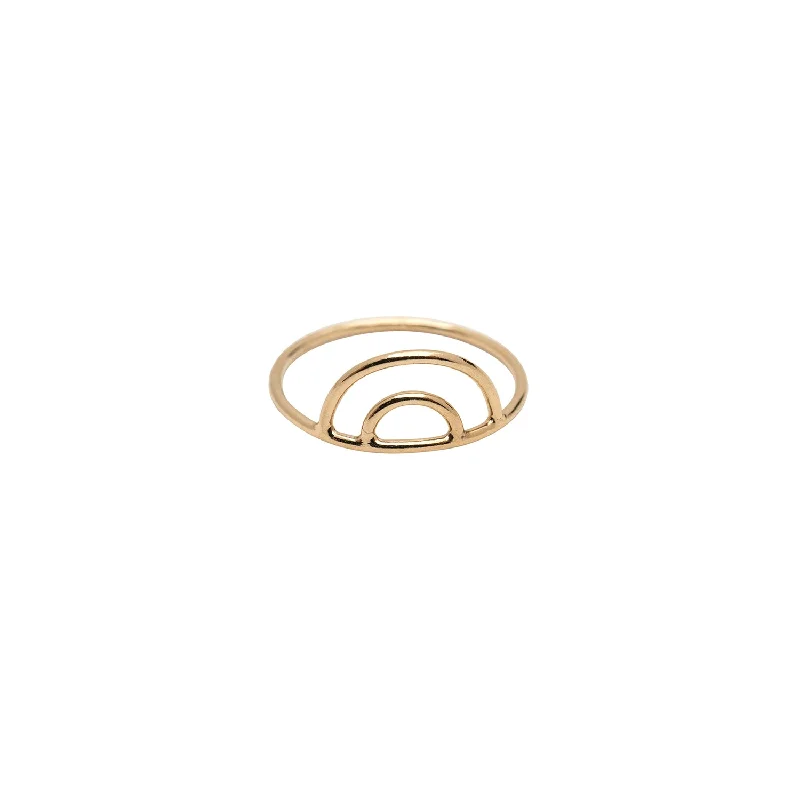 Gold Rainbow Ring