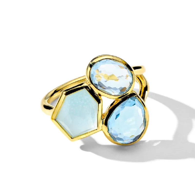 Ippolita 18k Yellow Gold Cluster Ring