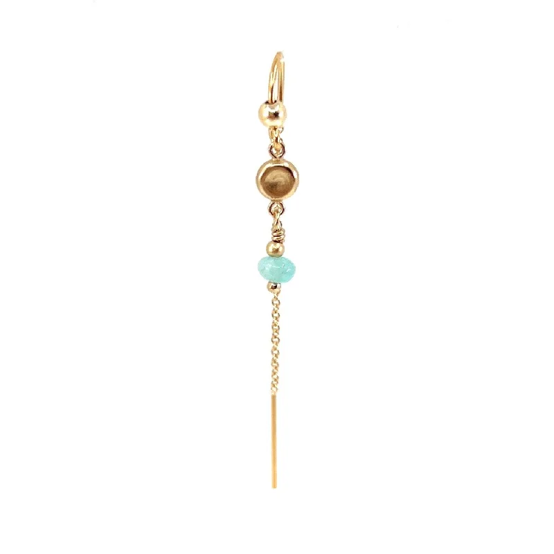 Laika 14K Goldfilled Earring w. Amazonite