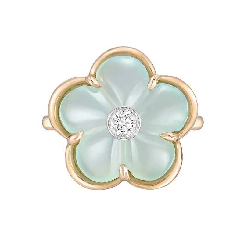 Seafoam Fiore Ring