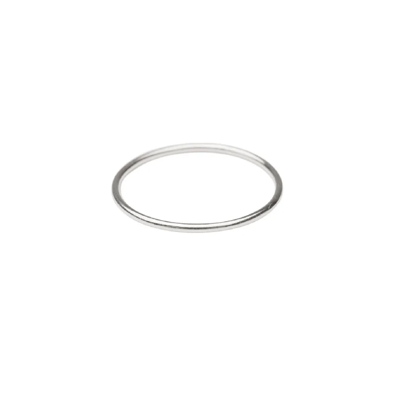 Silver Stackable Ring