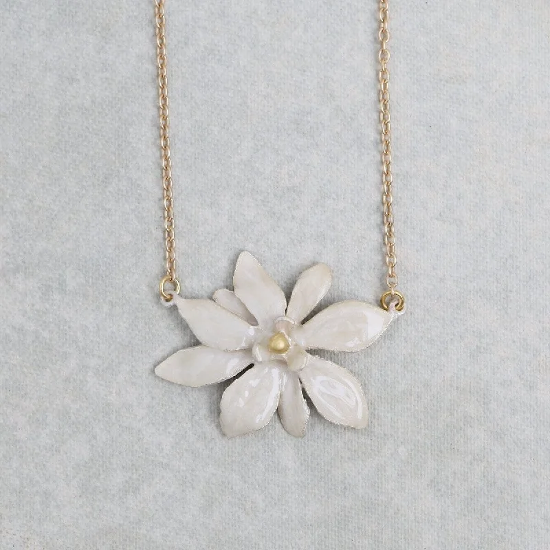 Magnolia Flower Pendant