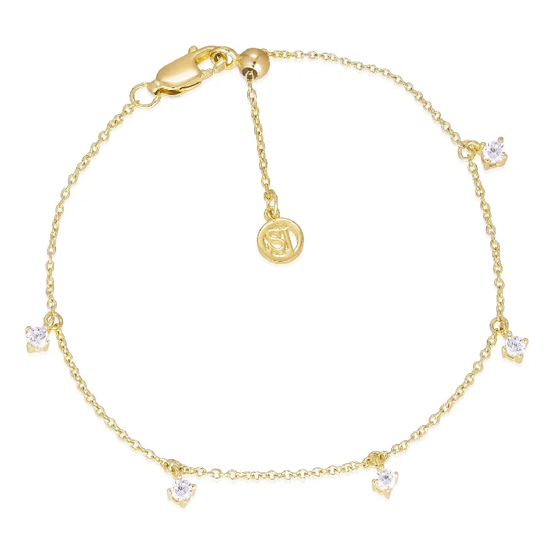 pearl and silver bracelet Bracelet Ellera Piccolo with white zirconia