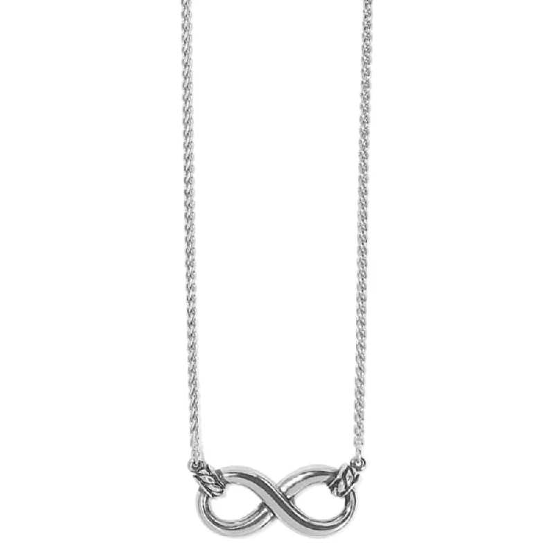 Brighton Interlok Infinity Necklace