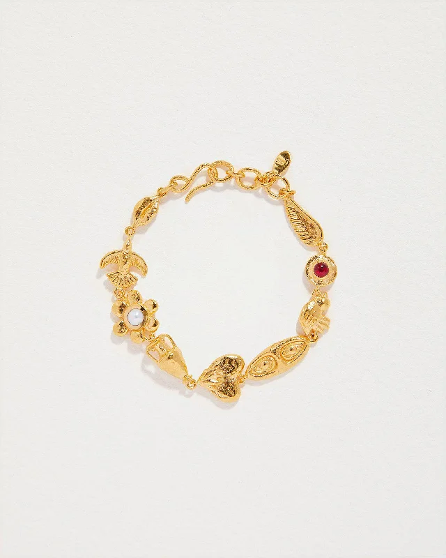 dainty rose gold chain bracelet Clara Bracelet