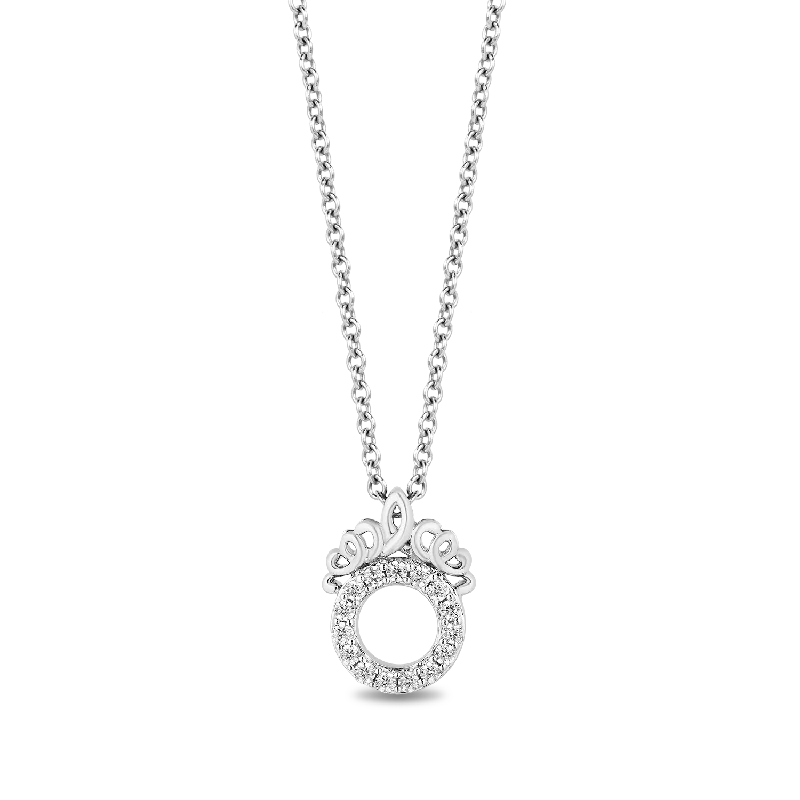 Hallmark Fine Jewelry Diamond Eternity Pendant in Sterling Silver