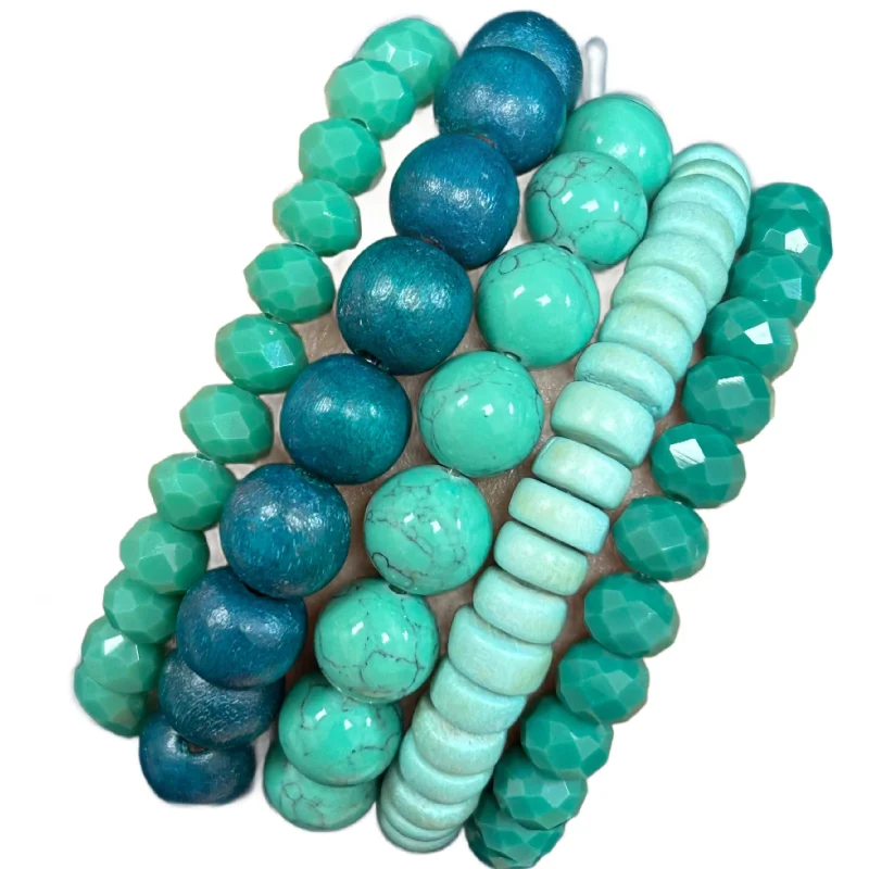 vintage gold engagement ring Jade is the New Black Bracelet Stack