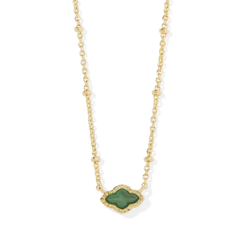 diamond halo pendant necklace Kendra Scott Mini Abbie Satellite Short Pendant Necklace