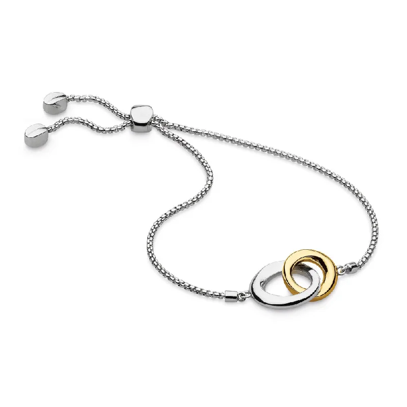 diamond halo engagement ring Kit Heath Bevel Cirque Link Gold Toggle Bracelet