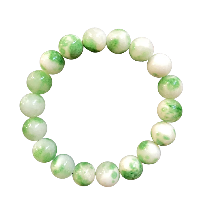 natural garnet gemstone ring Mojito Jade 10mm Bracelet