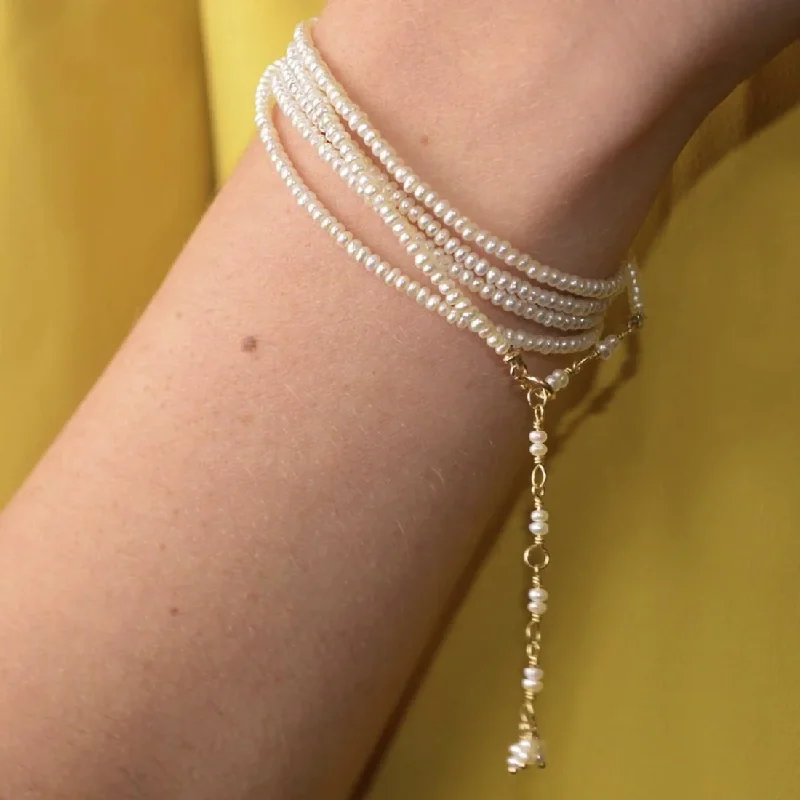 Pearl Wrap Bracelet