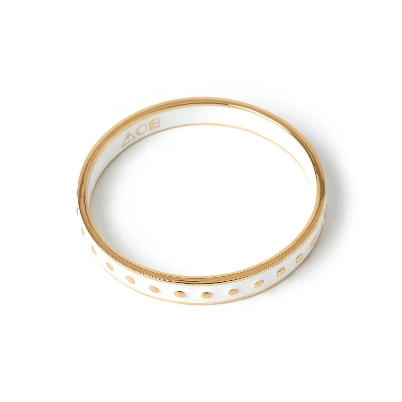 Rebel Gold and Enamel Bracelet