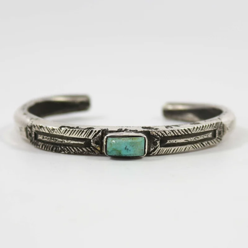 minimalist moonstone bracelet Royston Turquoise Cuff