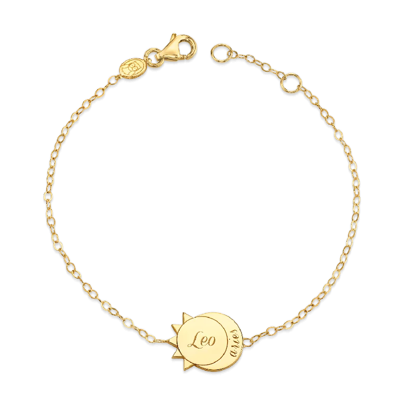 Sun Moon Zodiac Bracelet