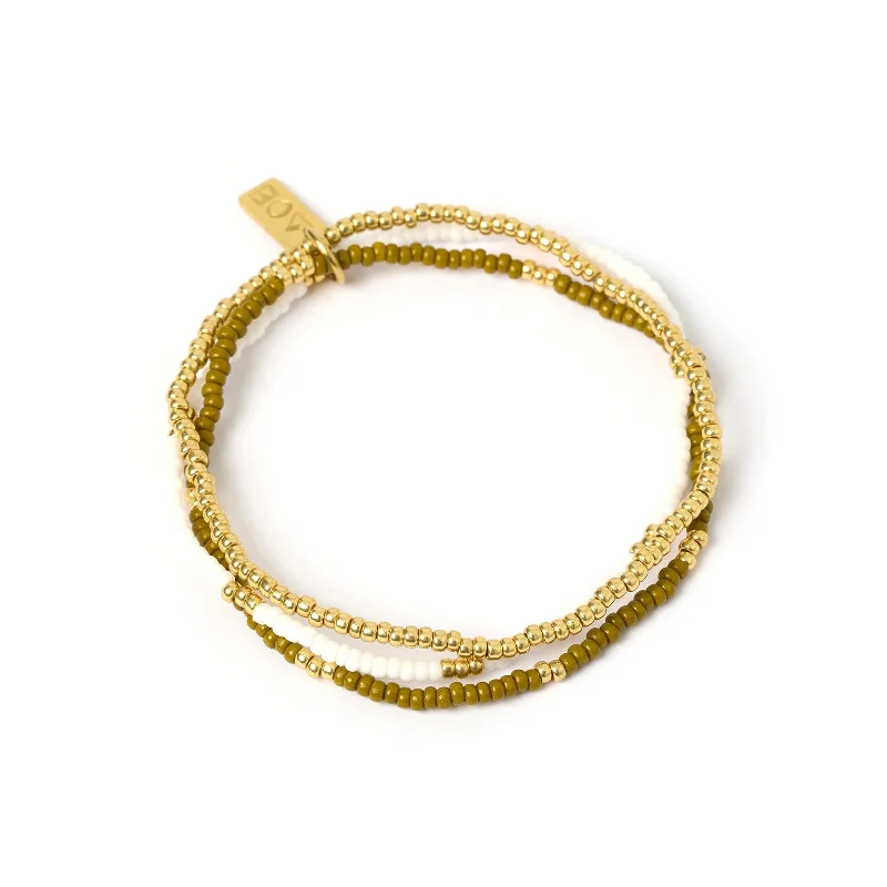 Sunny Bracelet Set - Khaki