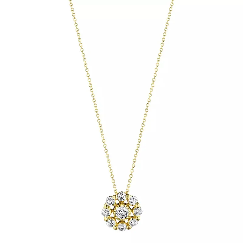 Verragio 18k Gold Amore Diamond Pendant Necklace