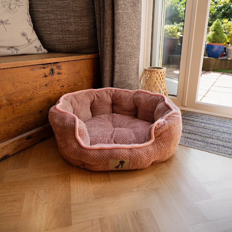 best cat grass for digestion Alfie - Pink Soft Dog Bed  - Size S/M/L