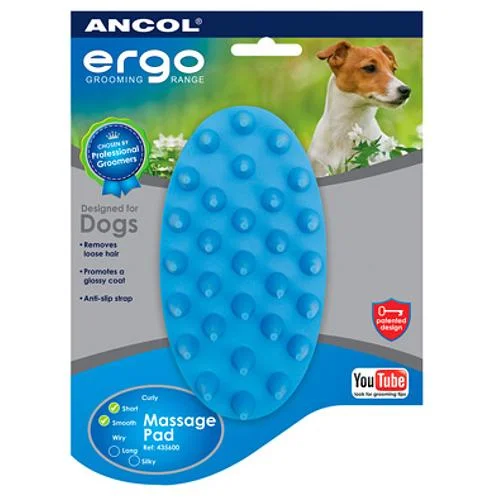 aquarium algae scrubber magnetic Ancol Ergo Dog Grooming Massage Pad