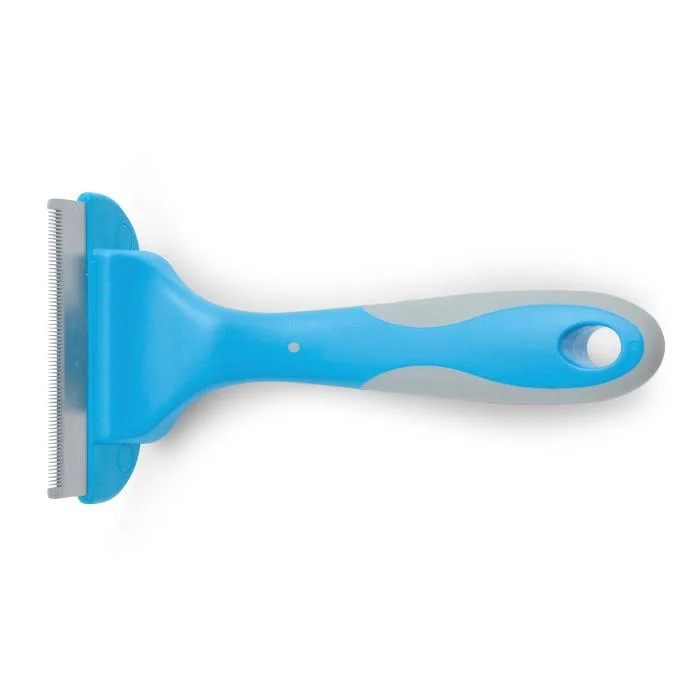 best dog brush for double coat Ancol Ergo Dog Grooming Shedmaster Medium