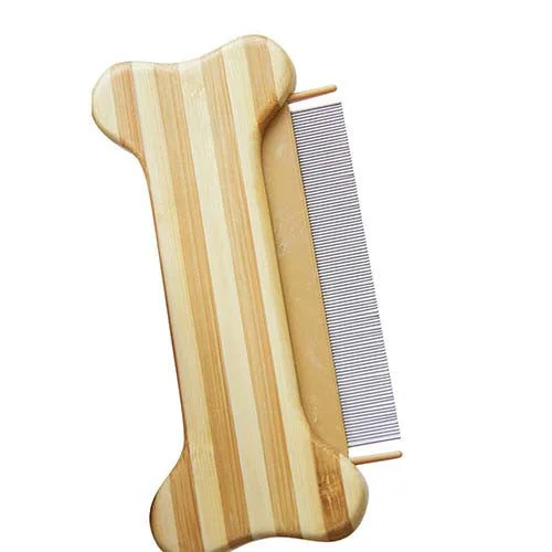 slow feeding mat for dogs Bamboo Wood Pet Comb Massage Grooming Brush for Dogs