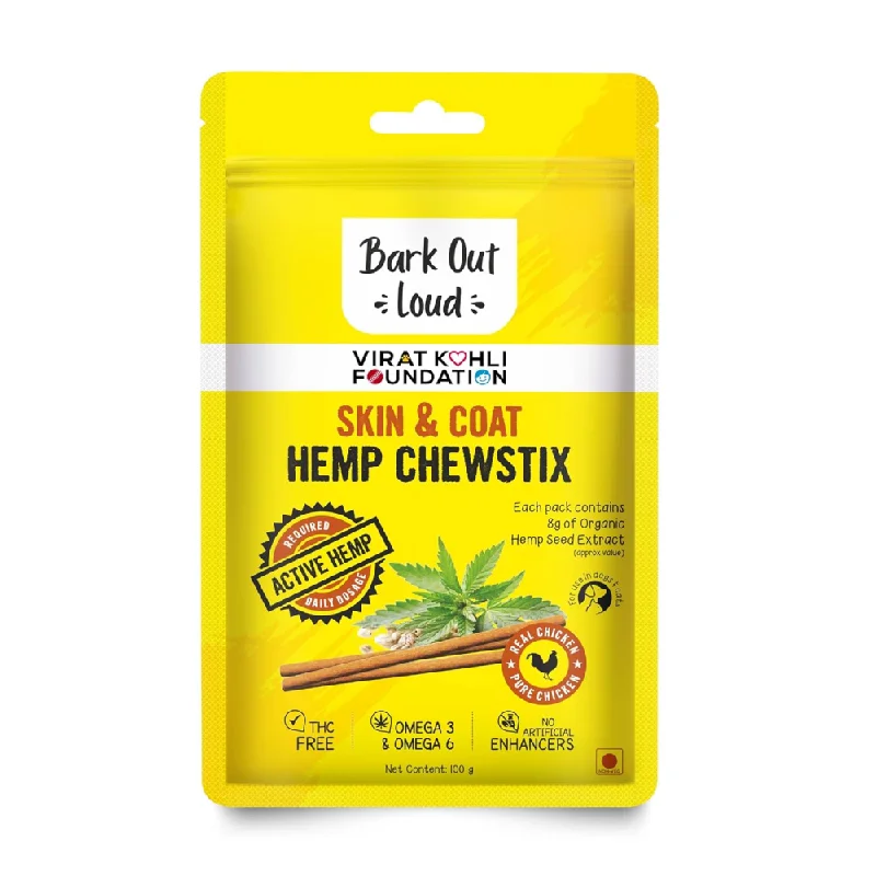 premium organic dog treats Bark Out Loud Skin & Coat Hemp Chew Stix for Dogs and Cats premium organic dog treats Bark Out Loud Skin & Coat Hemp Chew Stix for Dogs and Cats