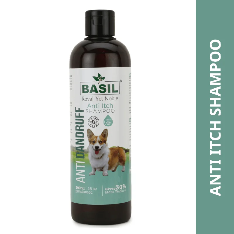 premium fish tank decorations castle Basil Anti Dandruff & Anti Itch Shampoo for Dogs and Cats premium fish tank decorations castle Basil Anti Dandruff & Anti Itch Shampoo for Dogs and Cats