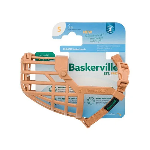 extra-soft plush dog blanket Baskerville Classic Basket Muzzle Size 5