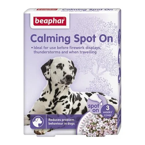 dog cooling bandana for hot weather Beaphar Calming Spot On Stress Relief for Dogs