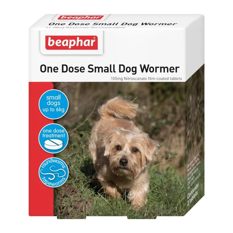 top-rated pet tracking GPS Beaphar One Dose Small Dog Wormer (up to 6kg)