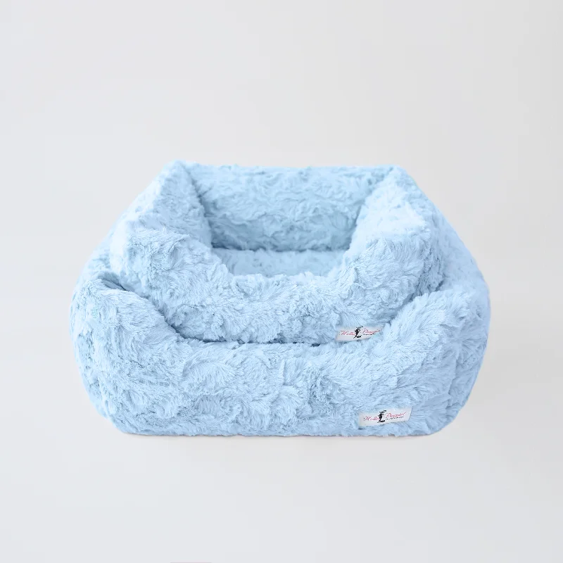 best dry kitten food high protein Bella Dog Bed: Blue