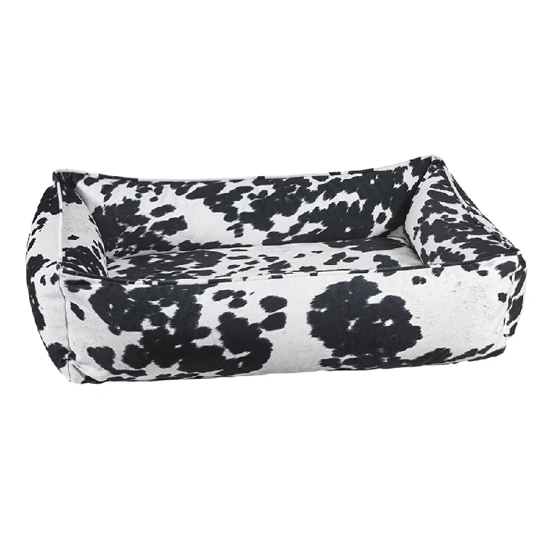 waterproof dog training whistle Urban Dog Bed: Cow Print Black