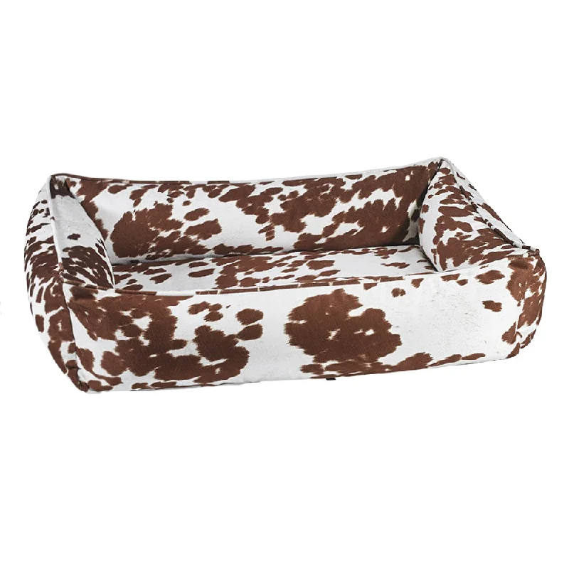 large aquarium cleaning kit Urban Dog Bed: Cow Print Tan