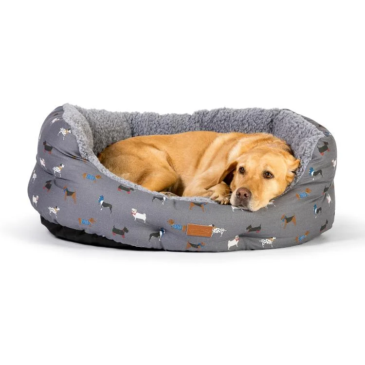 best fish tank gravel for aquascaping Danish Design FatFace Deluxe Slumber Bed Marching Dogs 5 Sizes