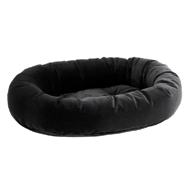 aquarium decoration driftwood natural Donut Dog Bed: Ebony
