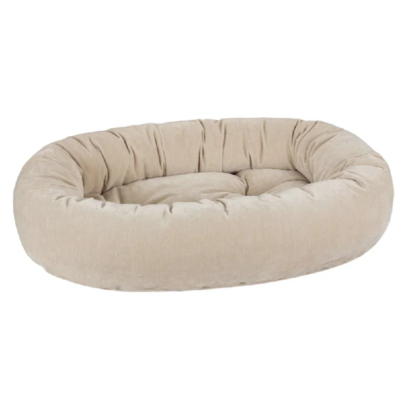 dog calming supplement natural Donut Dog Bed: Linen