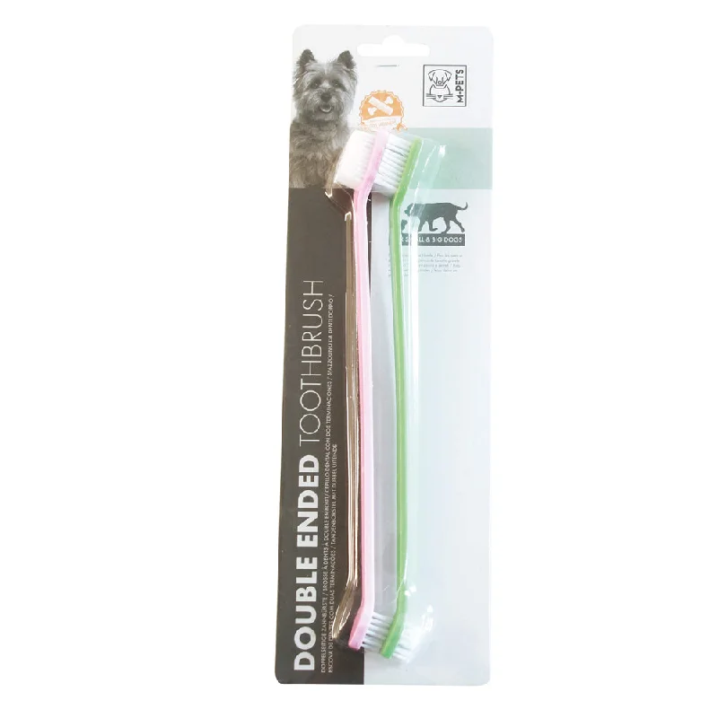 durable dog frisbee soft Double Ended Toothbrush(2pcs)