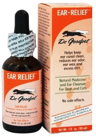 best puppy food for small breeds Dr. Goodpet Ear Relief 1 oz