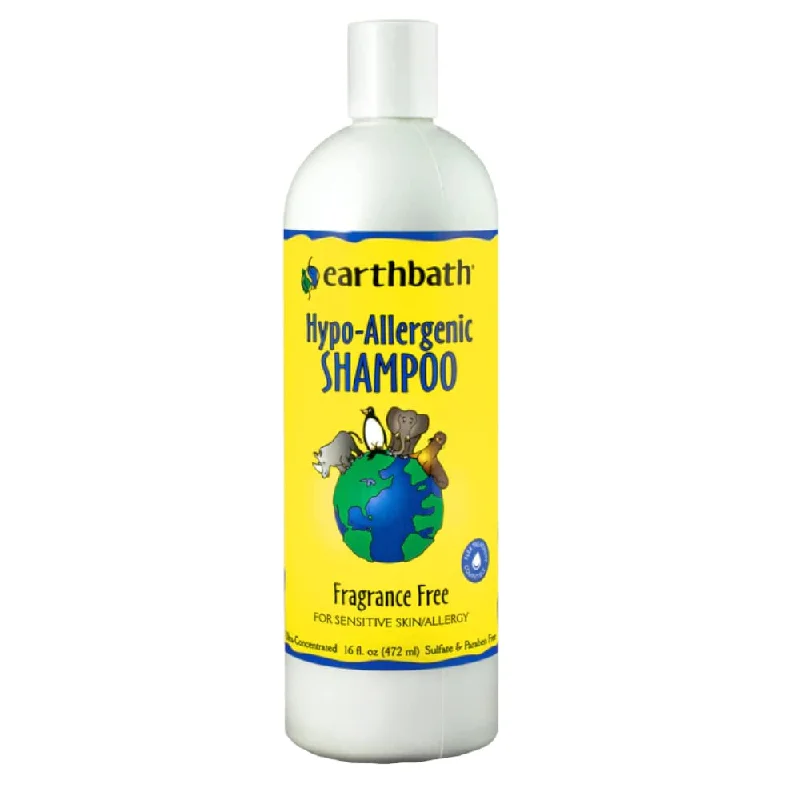 best bird travel cage lightweight Earthbath Hypo-Allergenic Shampoo, Fragrance Free, 472 ml
