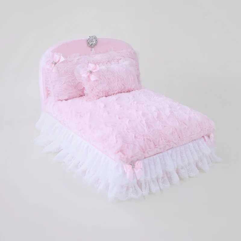 best dog ear cleaner solution Enchanted Nights Bed: Pink