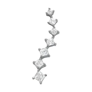 minimal gold ring stack Fashion Diamond Pendant