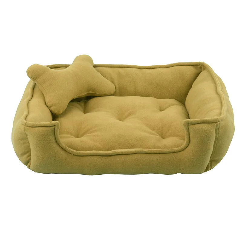 best aquarium filter for goldfish Fluffy's Luxurious Reversible Bed for Dogs and Cats (Beige)