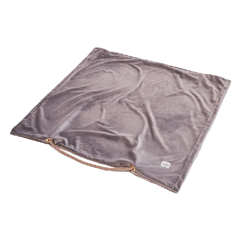 best natural flea shampoo for dogs Grey Washable Velvet Dog Bed Cover