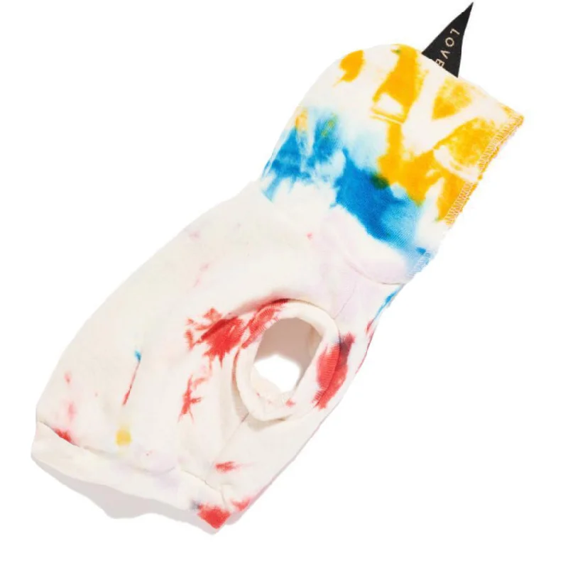 premium parrot foraging toy Henri Studio Splatter Dog Sweatshirt