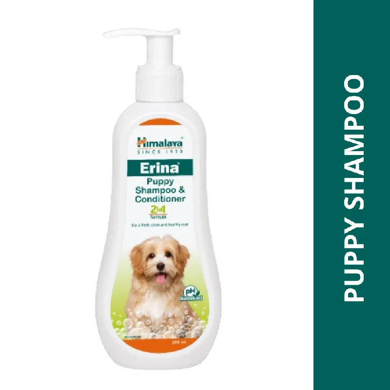 best organic rabbit hay high fiber Himalaya Erina Shampoo & Conditioner for Puppies