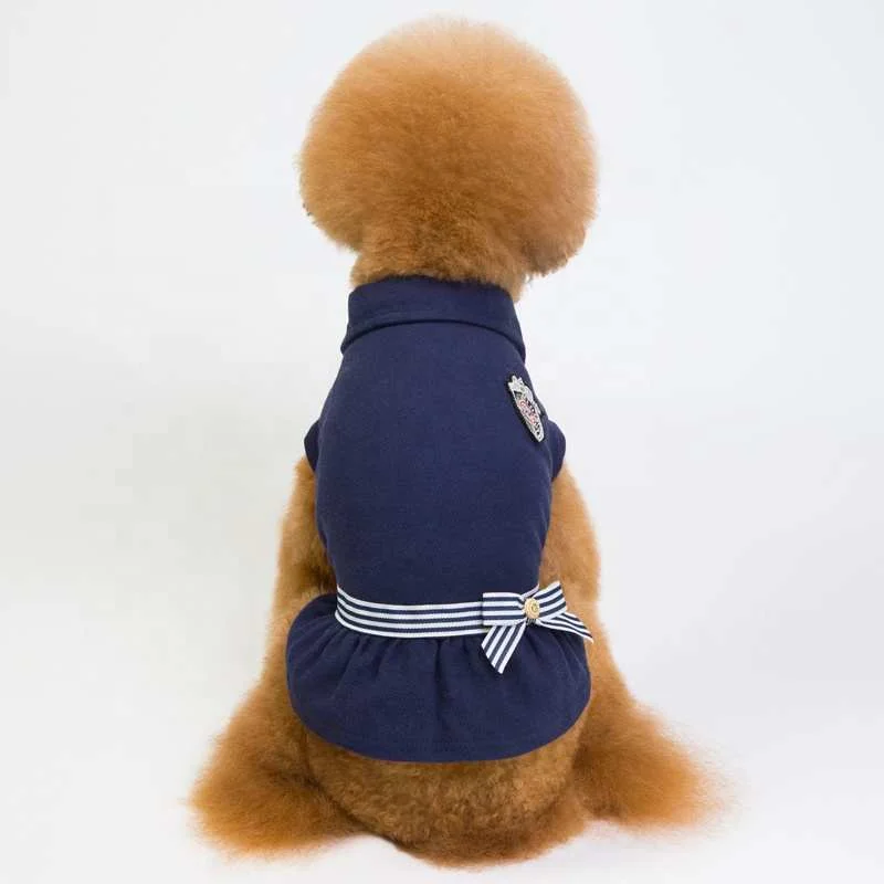 cat scratching post with catnip HM Navy Sailor Blue Top with Bow - For Small Dogs, Puppies and Cats cat scratching post with catnip HM Navy Sailor Blue Top with Bow - For Small Dogs, Puppies and Cats