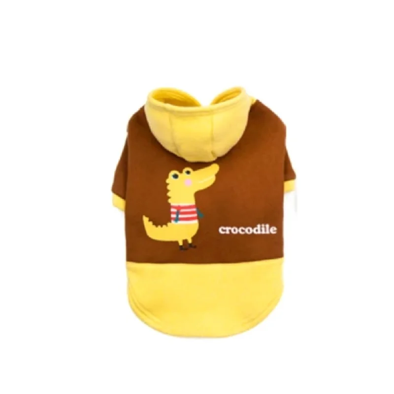 waterproof pet feeding mat large HM Crocodile Brown & Yellow Hoodie - Sweatshirt For Dogs & Cats waterproof pet feeding mat large HM Crocodile Brown & Yellow Hoodie - Sweatshirt For Dogs & Cats